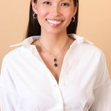 mini ituri necklace in silver