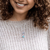 mini ituri necklace in silver