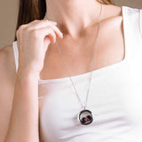 pink moon lovers in the locket necklace