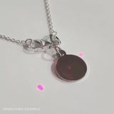 eccentricity necklace in silver