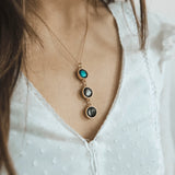 mini usambara necklace in gold