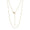 yellow gold adjustable 16-20 inch chain