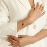 pallene bracelet in rose gold