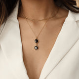 mini ituri necklace in gold