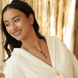 mini usambara necklace in gold