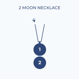 pink moon mini ituri necklace