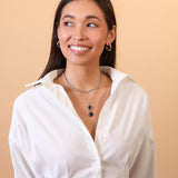 mini ituri necklace in silver