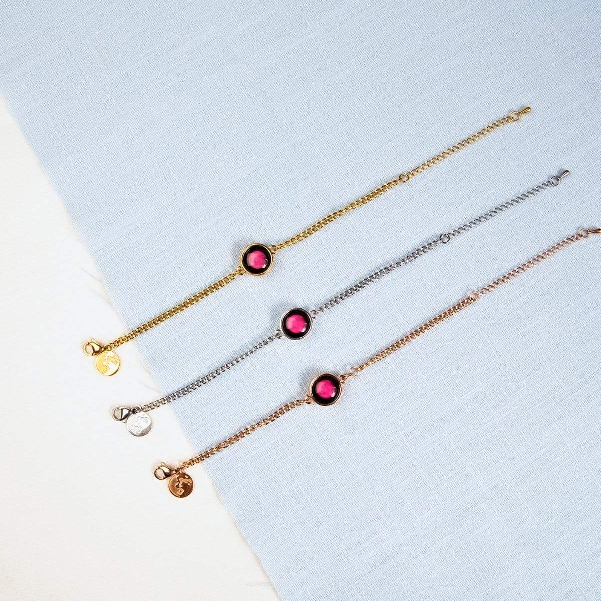 Pink Moon Pallene Bracelet in Gold