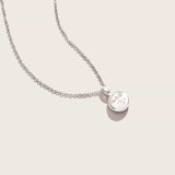 sky light necklace in stainless steel