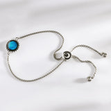 carina twist bracelet in stainless steel