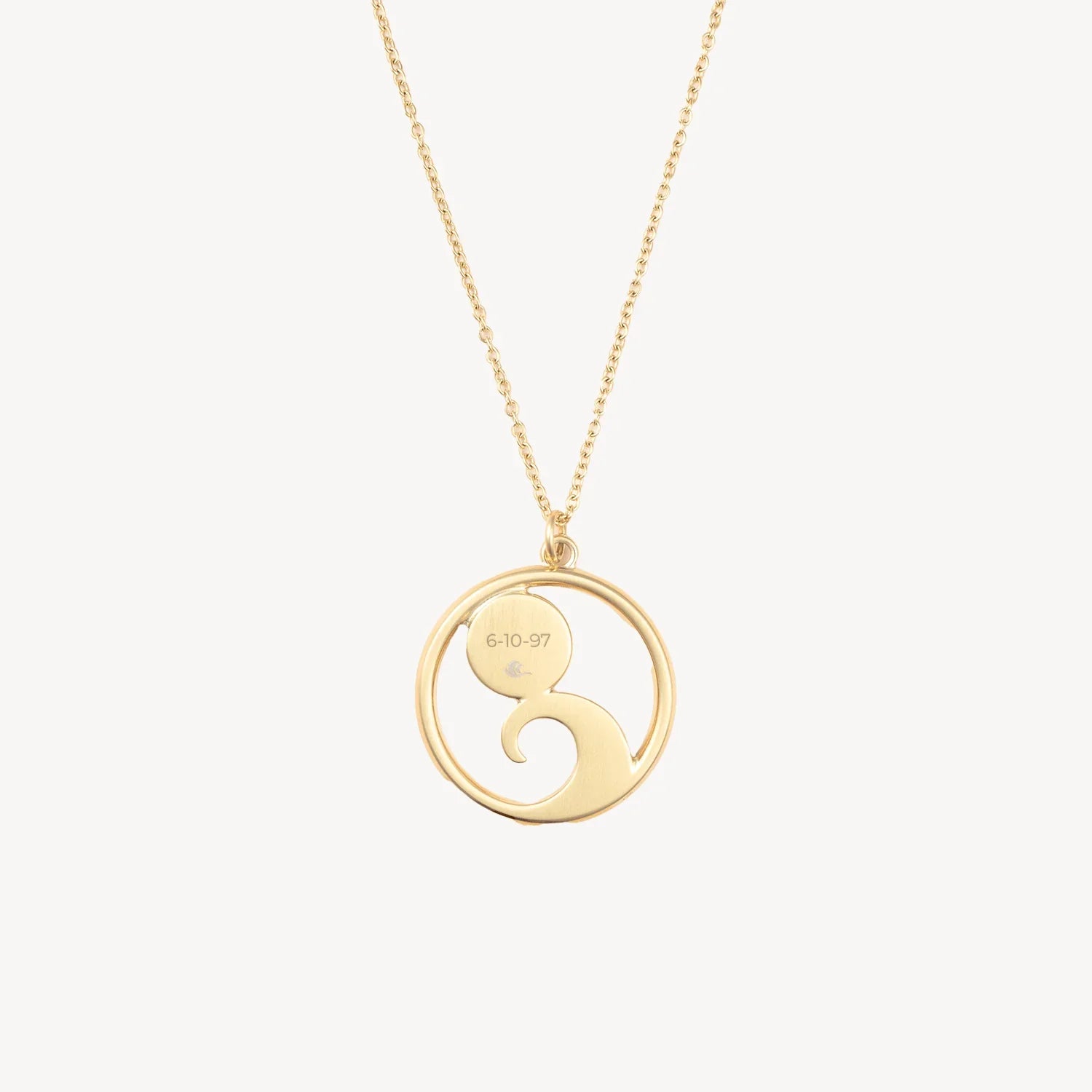 Lunar Tide Necklace in Gold