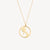 Lunar Tide Necklace in Gold