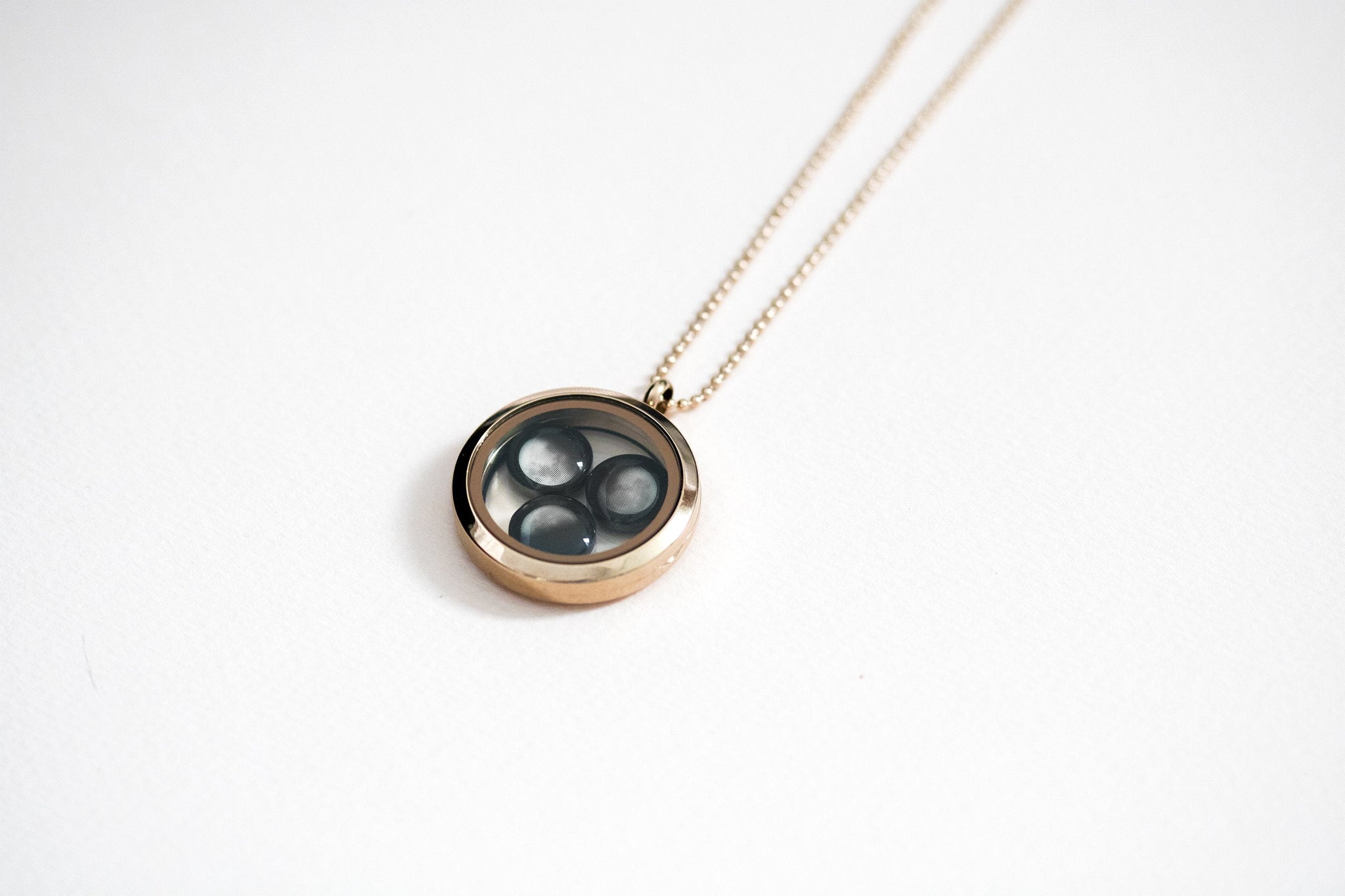 Family Locket in Rose Gold