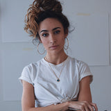 mini gold simplicity necklace