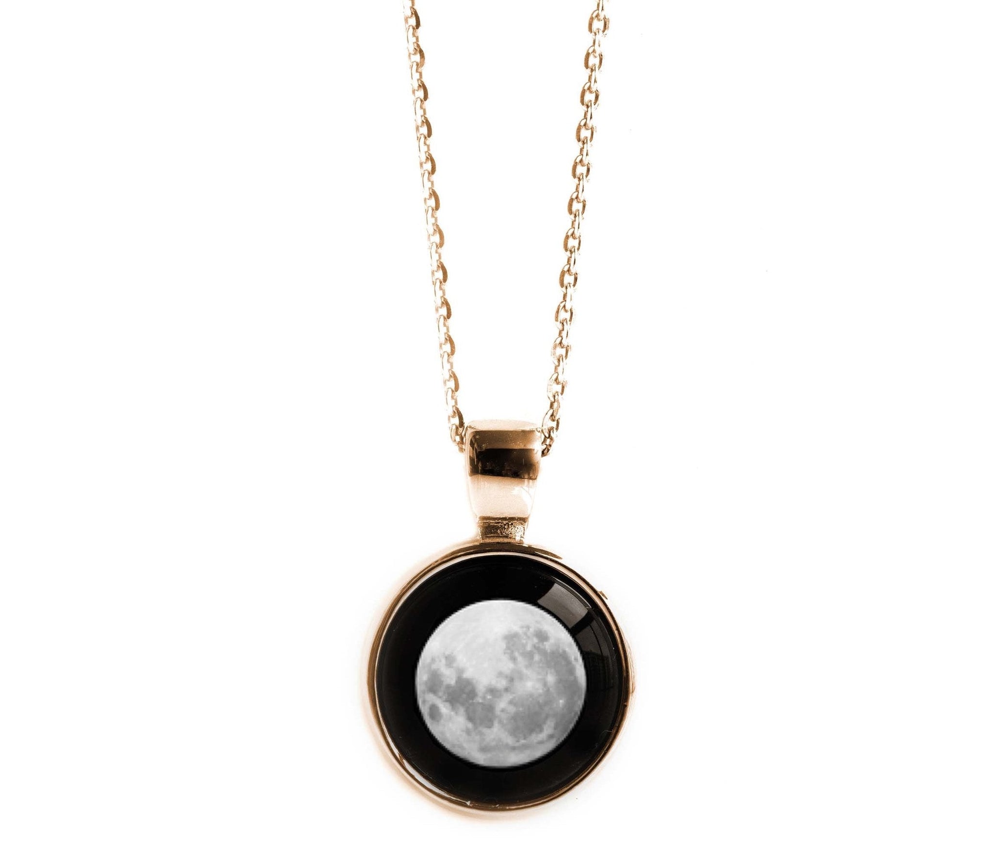 Meteor Necklace in Rose Gold