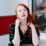 mini rose gold simplicity necklace