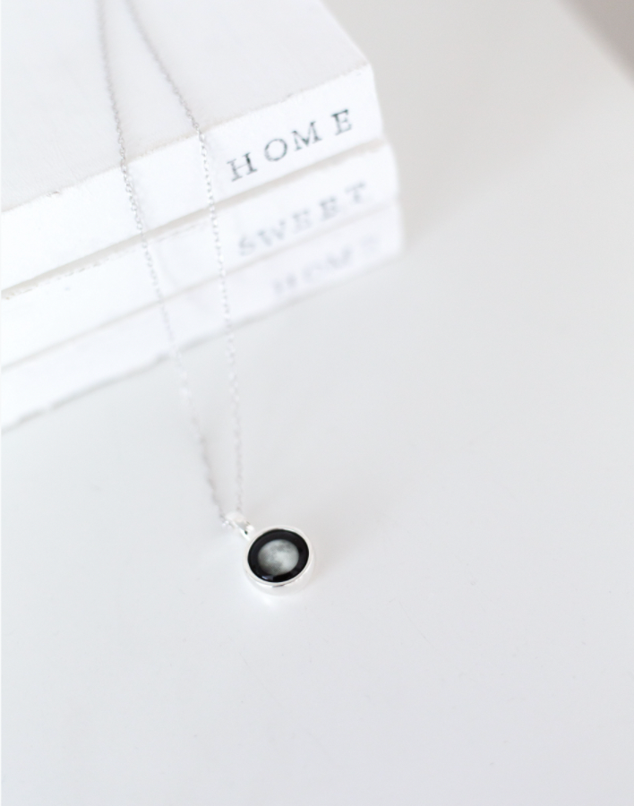 Mini Silver Simplicity Necklace