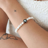 lunar gleam bracelet in gold