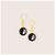 Celestial Moonrise Earrings in Gold