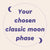 Your chosen classic moon phase