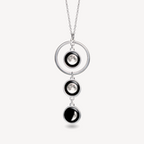 family eccentricity necklace in silver