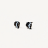lumina luna crescent earrings
