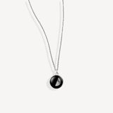 luna necklace in stainless steel