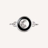 peace charm - 13mm - double linked (without chain)