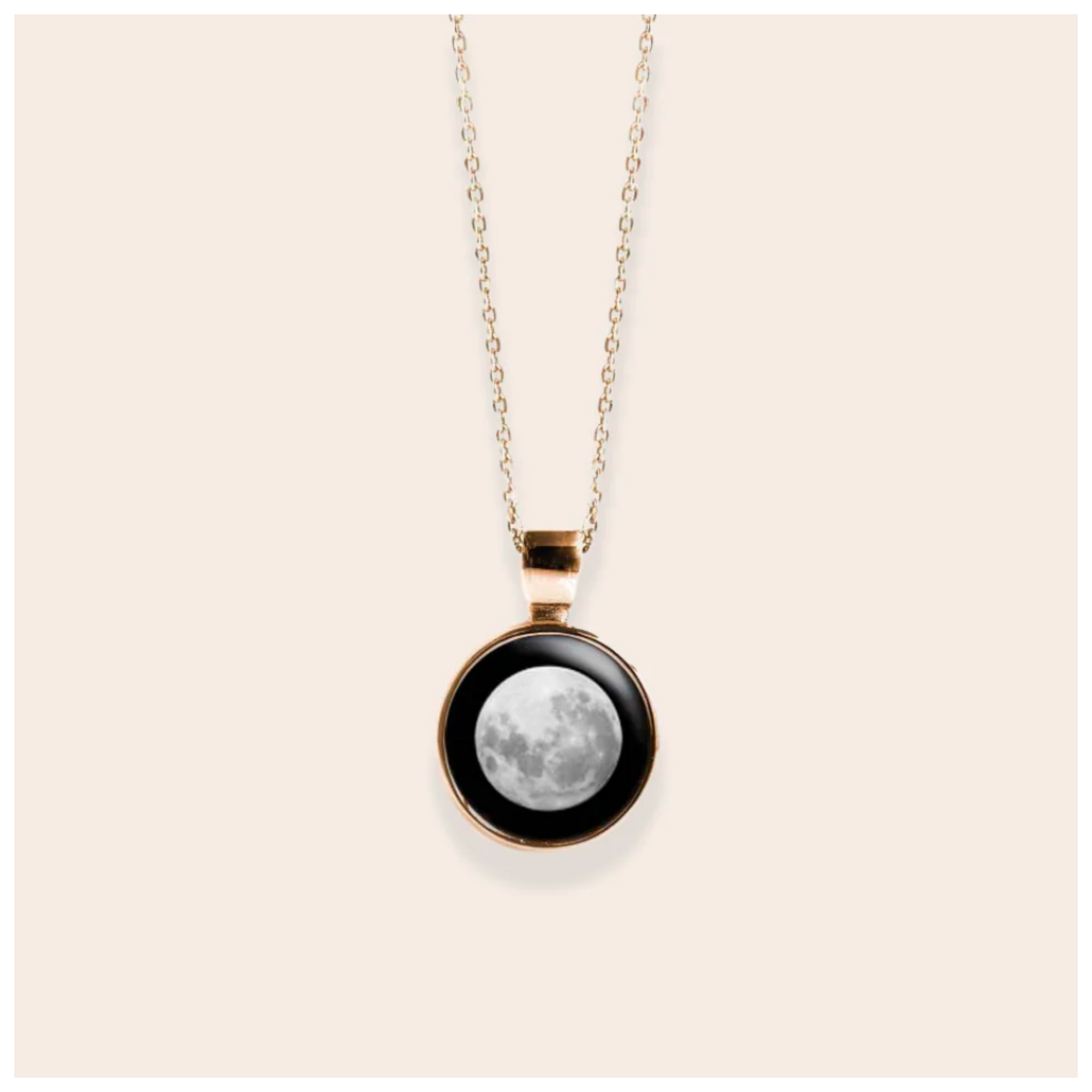 Meteor Necklace in Rose Gold