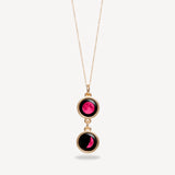 pink moon mini ituri in gold