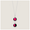 pink moon mini ituri necklace