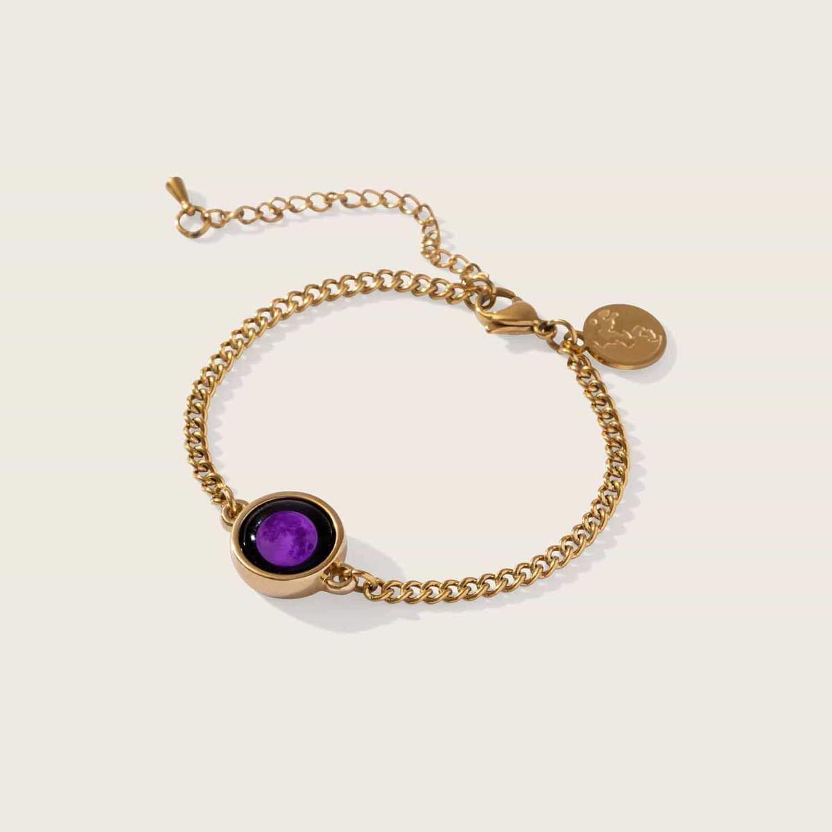 Pink Moon Pallene Bracelet in Gold