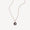 sky light necklace in rose gold
