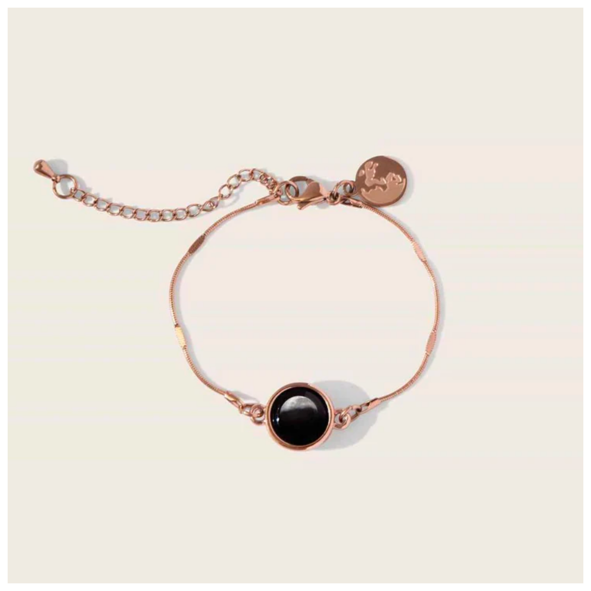 Mini Satellite Bracelet in Rose Gold