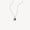 sky light necklace in gold