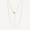 yellow gold adjustable 16-20 inch chain
