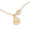 mini gold simplicity necklace